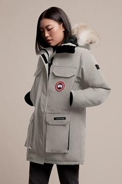 Chamarras Canada Goose Mujer México - Expedition Abrigos Beige SN2305689